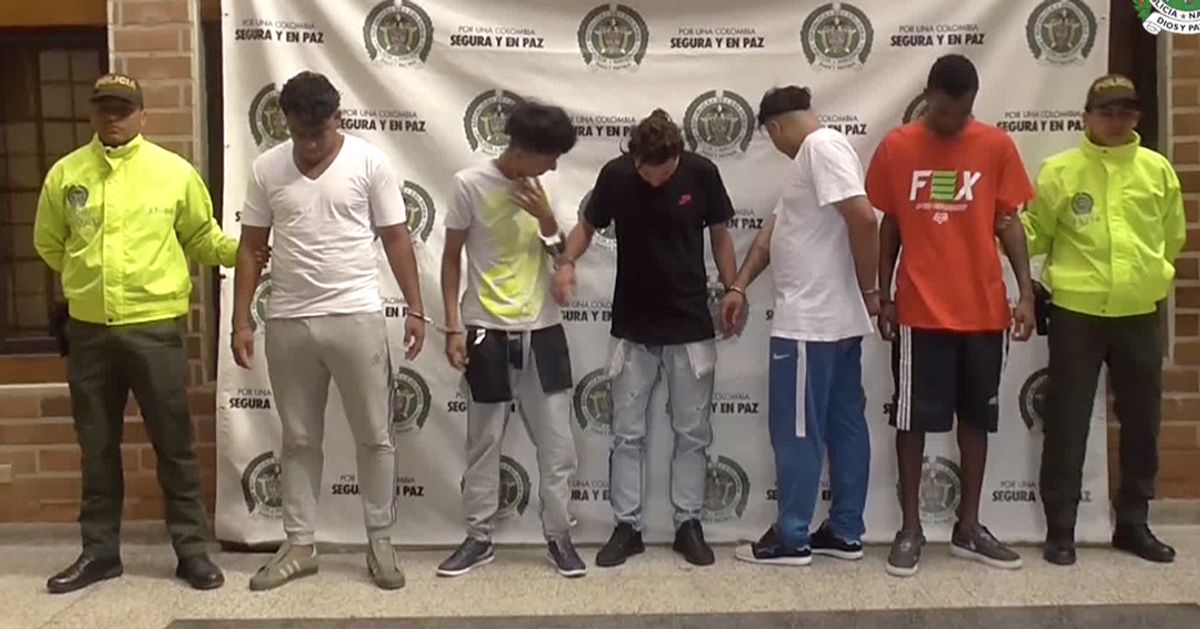 Caen cinco integrantes de banda delincuencial ‘La Torre’ en Medellín