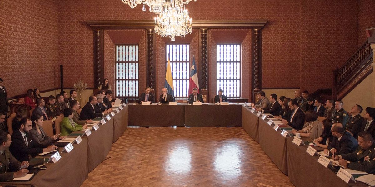 Colombia y Chile fortalecen lucha contra la delincuencia y el terrorismo