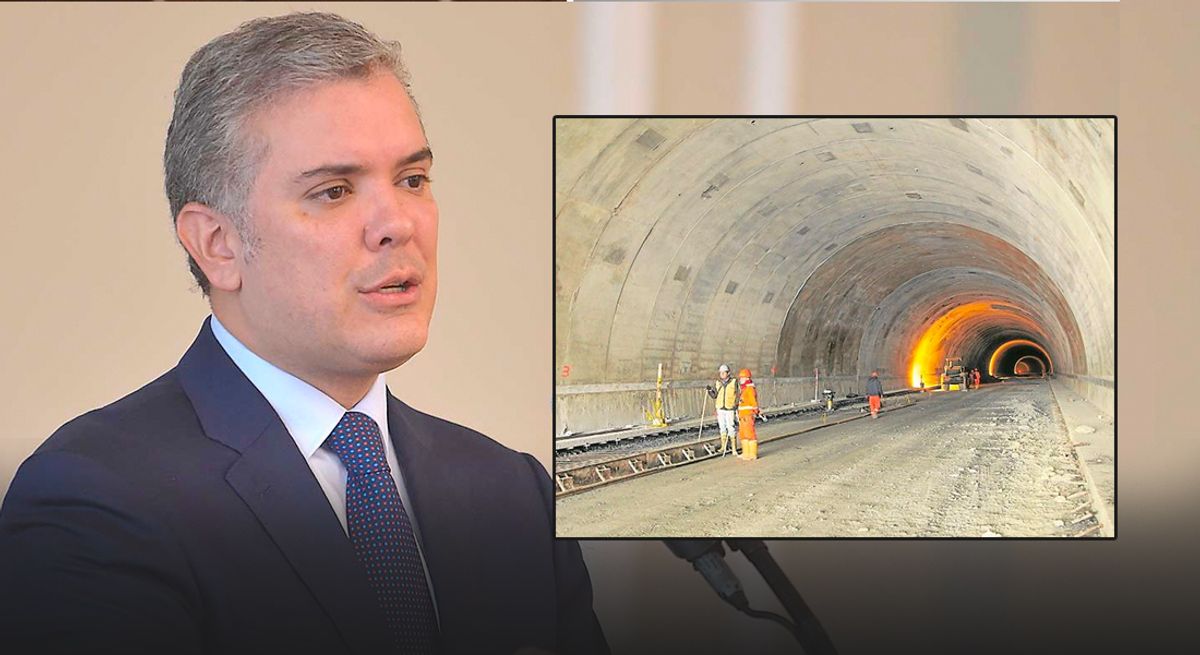 Presidente Duque inspeccionará obras del Túnel de la Línea          