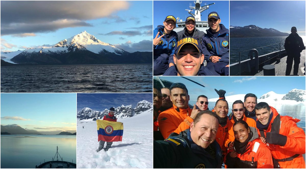 galeria fotos de la antartida expedicion de colombia armada nacional