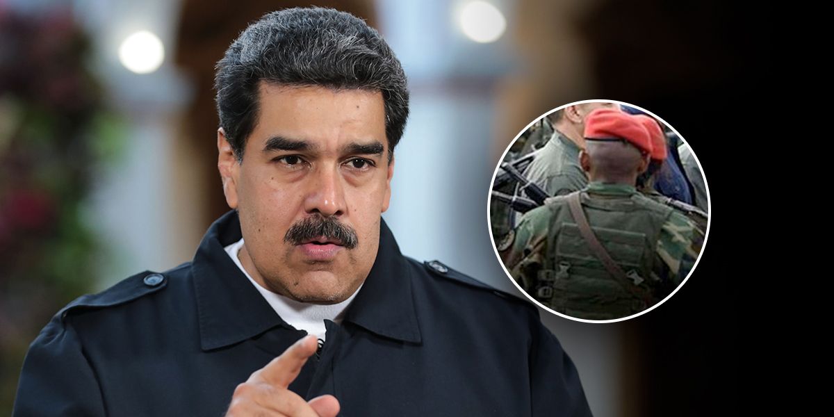 Maduro asegura que militares desertores conspiran en su contra en Colombia