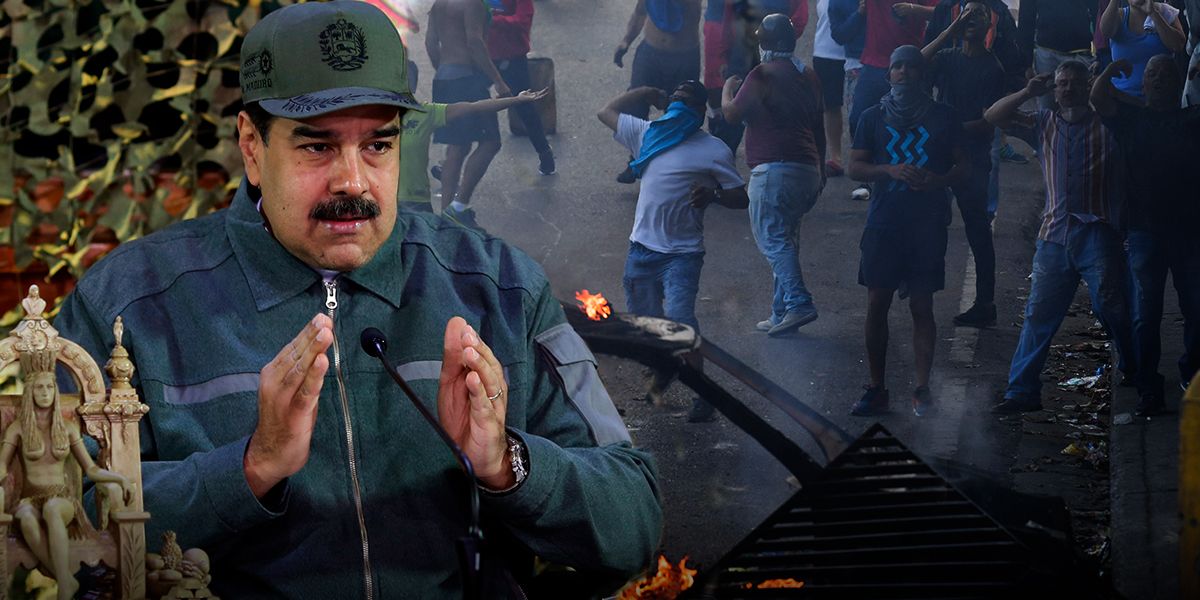 Protesta contra Nicolás Maduro se extiende hasta madrugada en varias zonas de Caracas