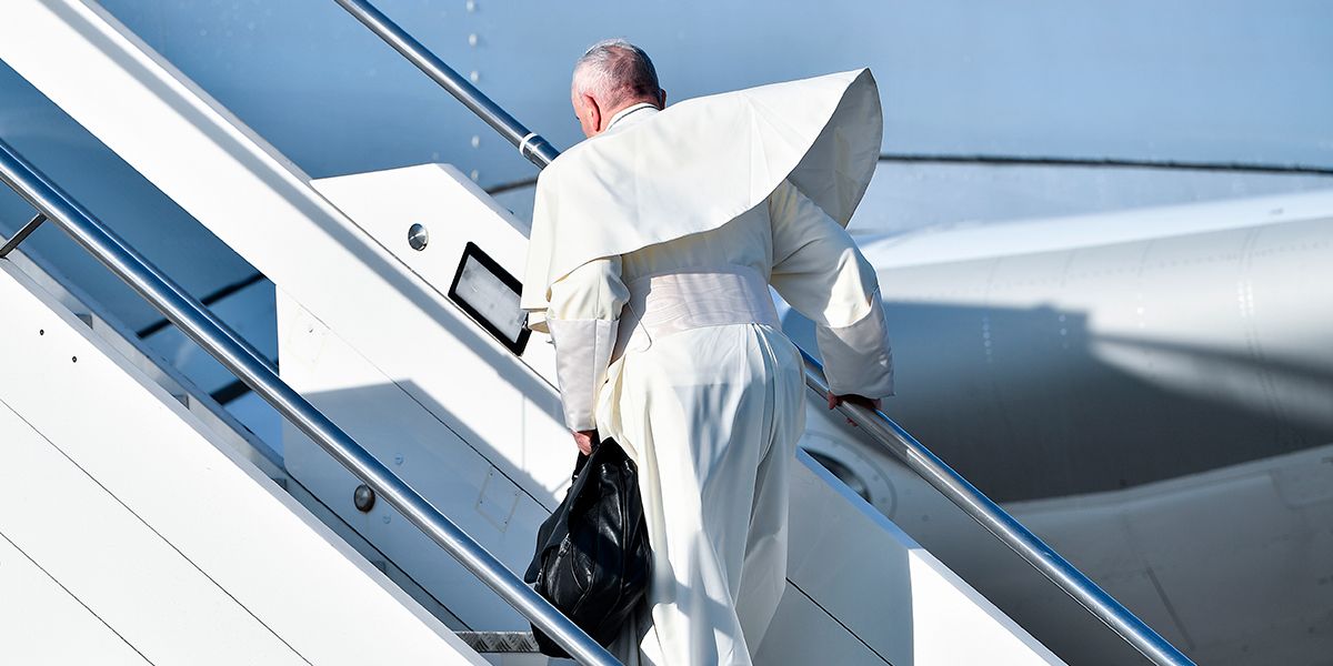 El papa emprende su viaje a Panamá para participar en la Jornada Mundial de la Juventud