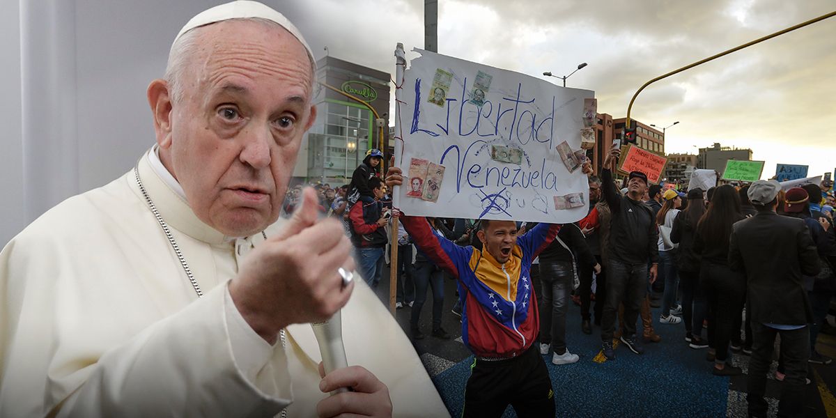 Papa Francisco asegura que le asusta posible ‘derramamiento de sangre’ en Venezuela