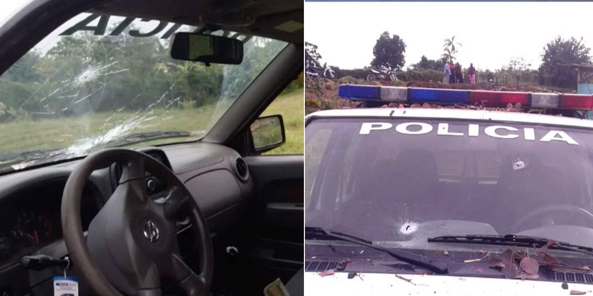 Un policía herido por ataque a patrulla en el Cauca