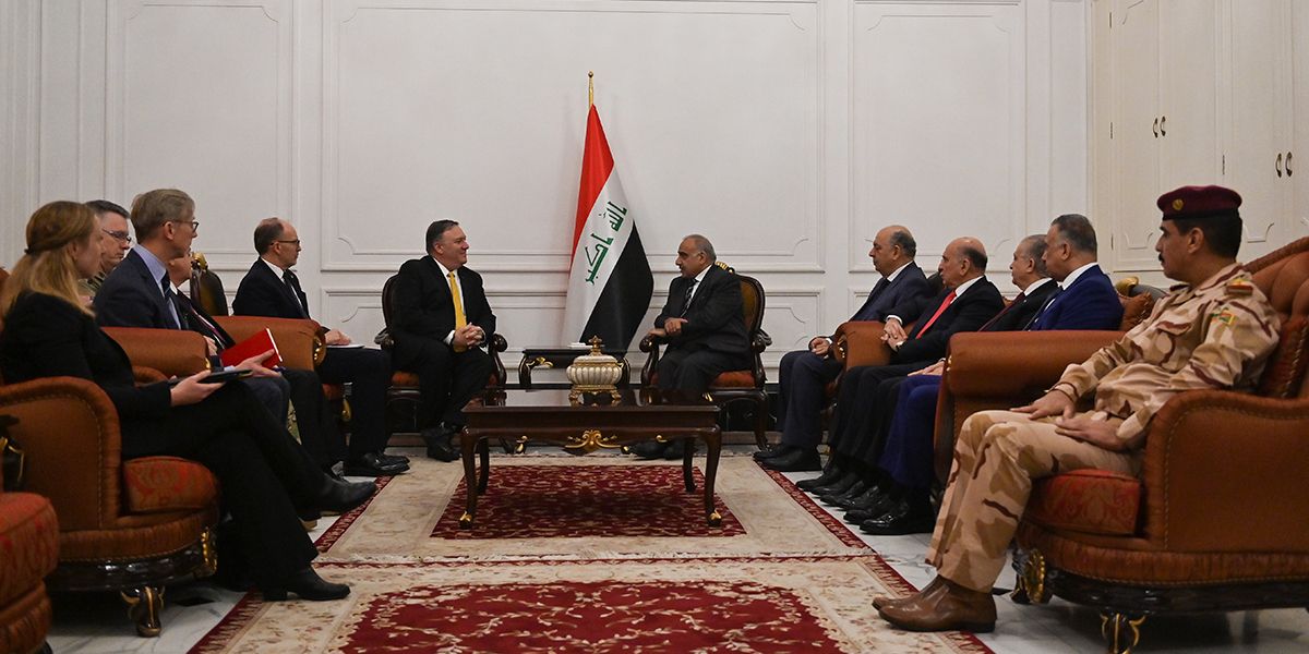 Mike Pompeo se reúne con dirigentes iraquíes en visita sorpresa a Bagdad