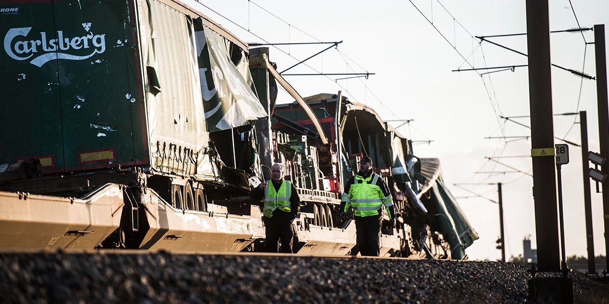 Al menos seis muertos y 16 heridos deja accidente ferroviario en Dinamarca