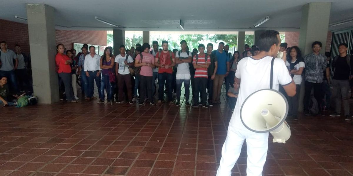 Continúa el paro de estudiantes en la Universidad del Valle