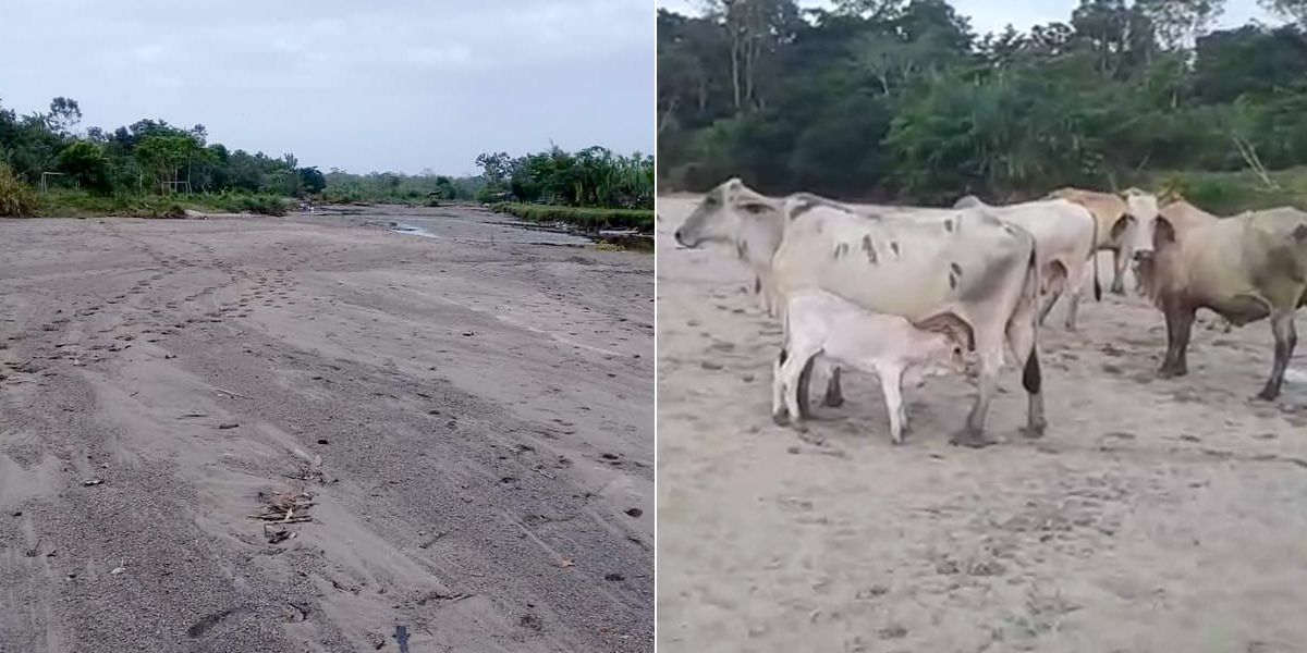 Decretan calamidad pública por sequía en río Murindó