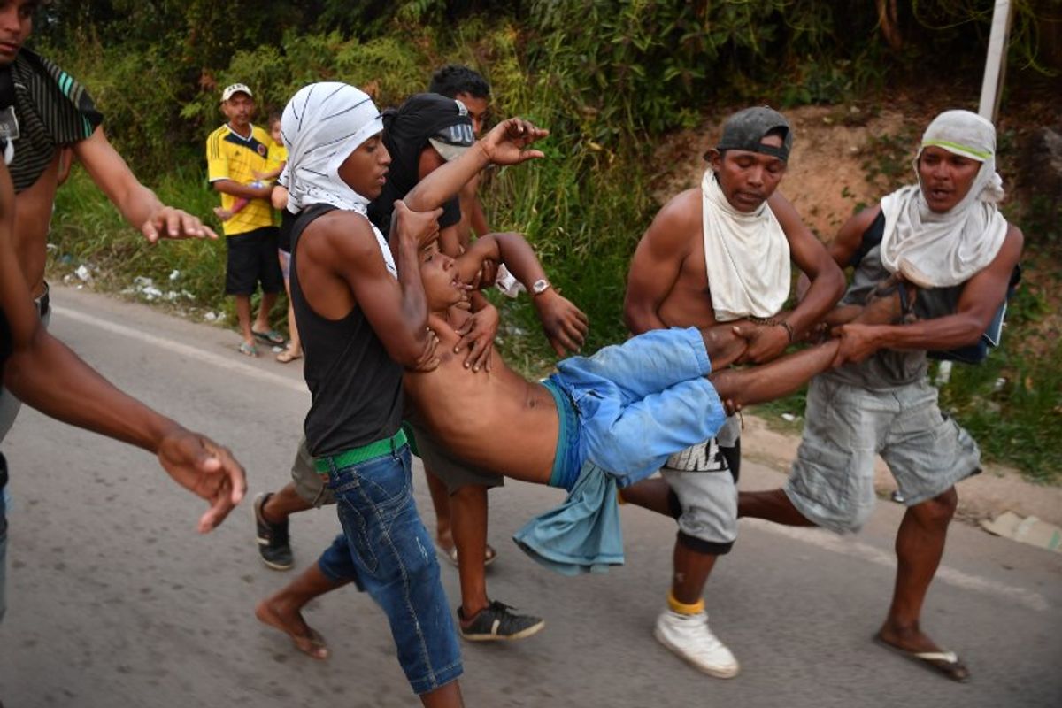 Dos muertos en disturbios en frontera de Venezuela con Brasil