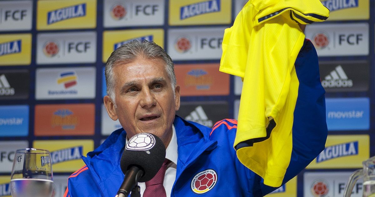 Queiroz se estrenará con Colombia en amistosos ante Corea del Sur y Japón