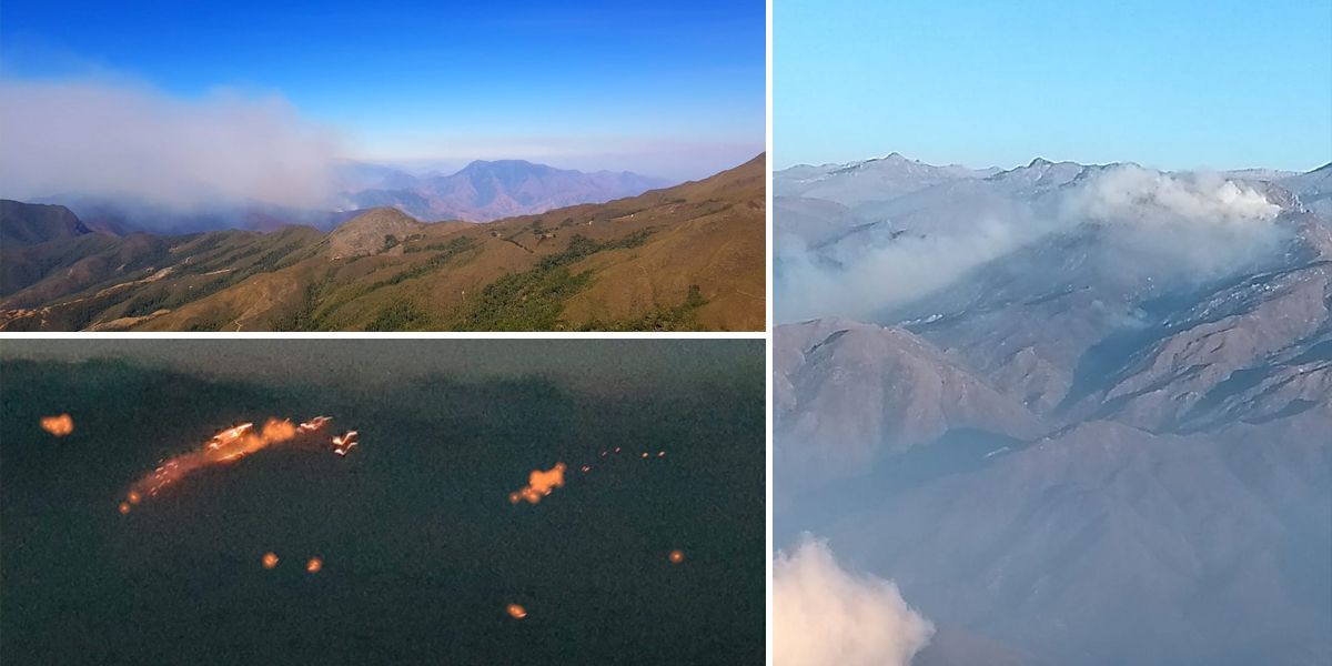 Incendio en la Sierra Nevada de Santa Marta no se ha podido controlar