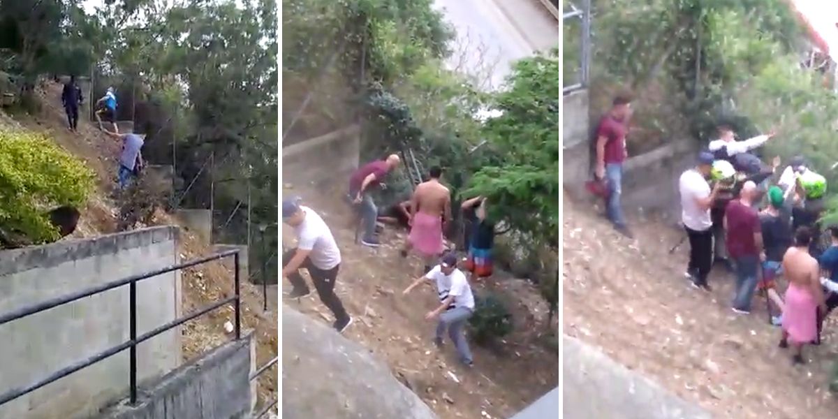 Linchados presuntos ladrones en Medellín