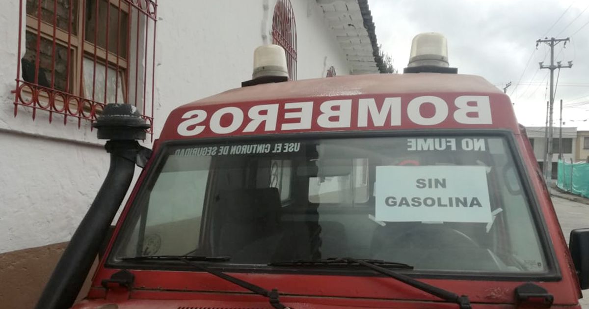 Falta de recursos deja en ‘cuidados intensivos’ a bomberos de municipios de Nariño