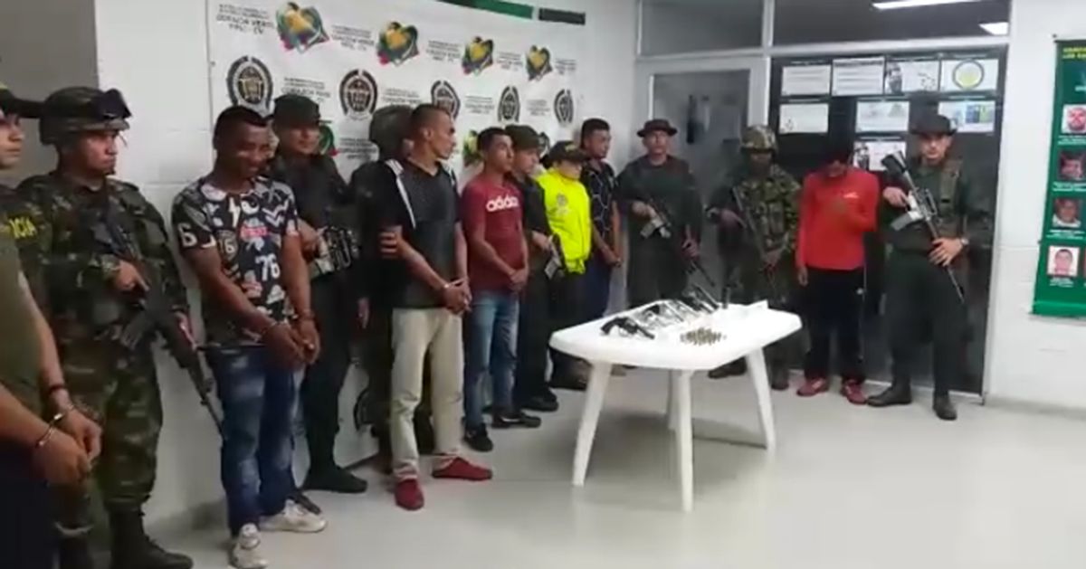 Capturados seis presuntos miembros del ‘Clan del Golfo’ en Cáceres