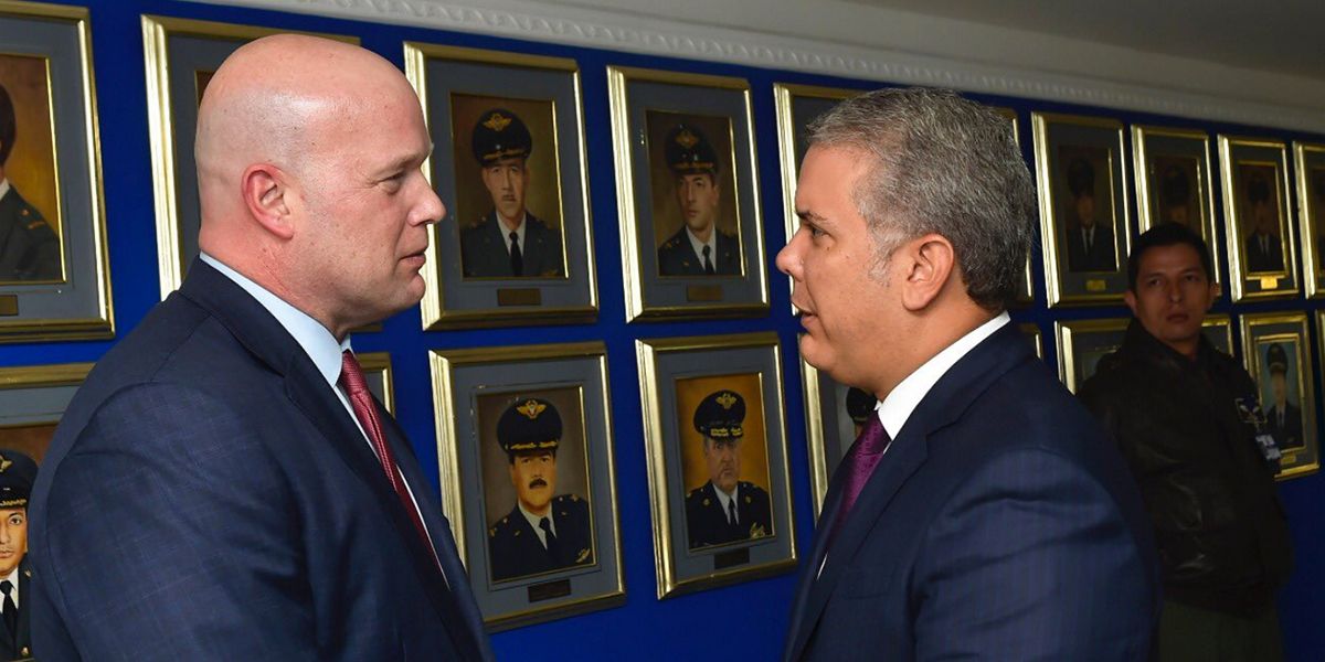Pdte. Duque se reúne con fiscal de EE.UU. para revisar acciones del Grupo de Lima