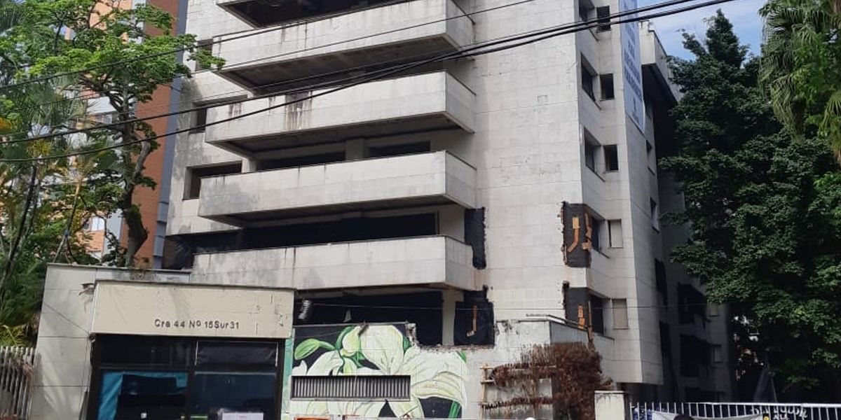 Expectativa por implosión del edificio Mónaco en Medellín