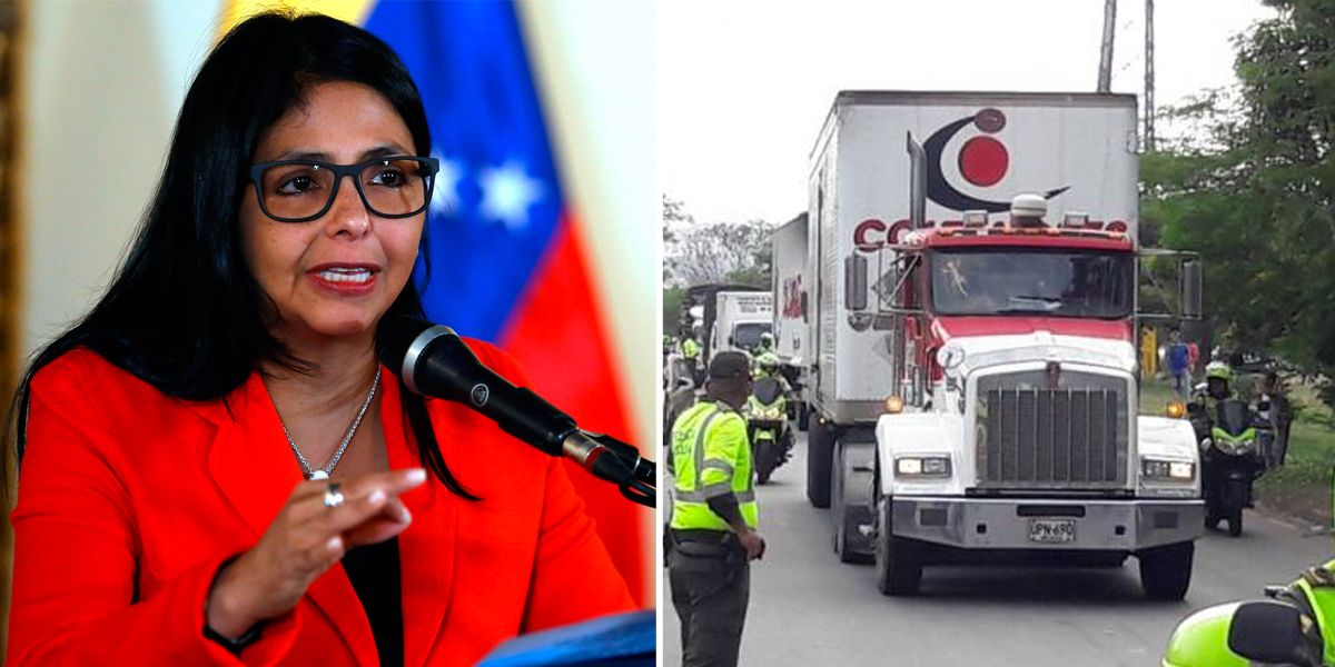 ‘Esa ayuda es cancerígena’: vicepresidenta venezolana sobre donación alimentaria de EUA