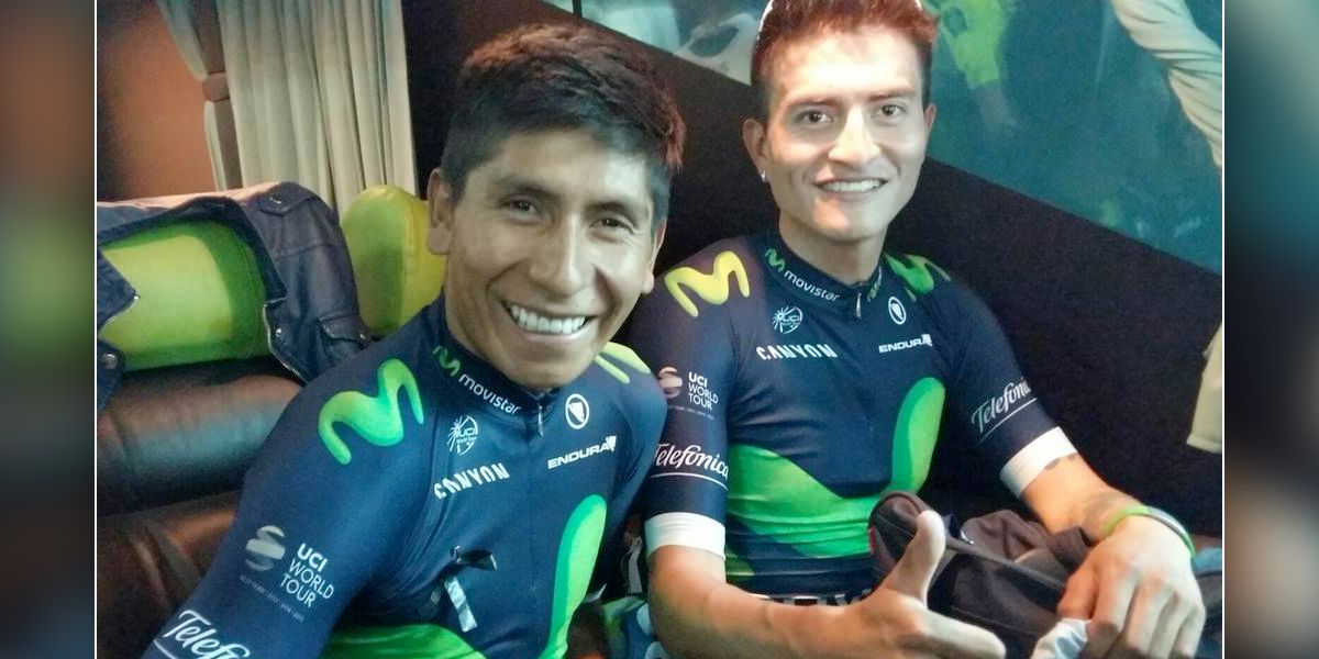 Boyacenses Quintana y Anacona, líderes del Movistar en Tour de Colombia