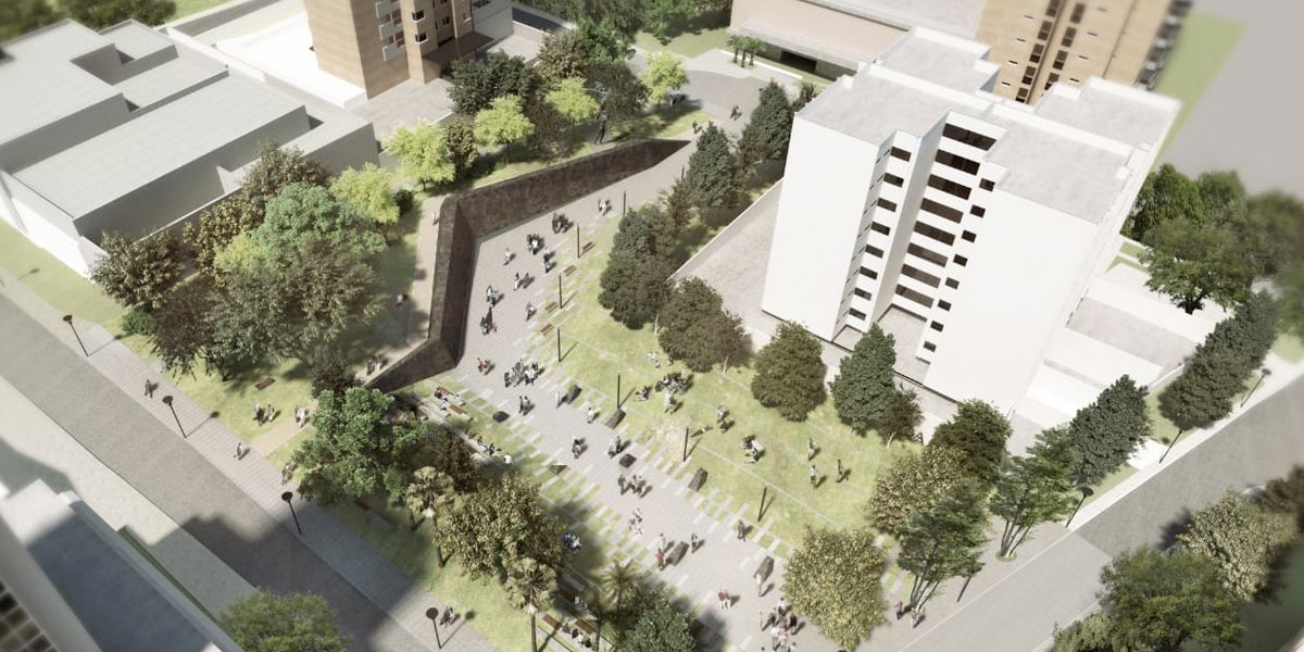Así será el parque memorial que reemplazará al edificio Mónaco