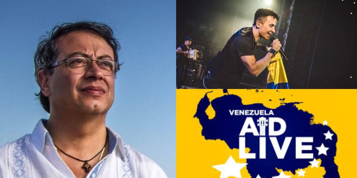Los mensajes de Gustavo Petro en contra del concierto en la frontera con Venezuela