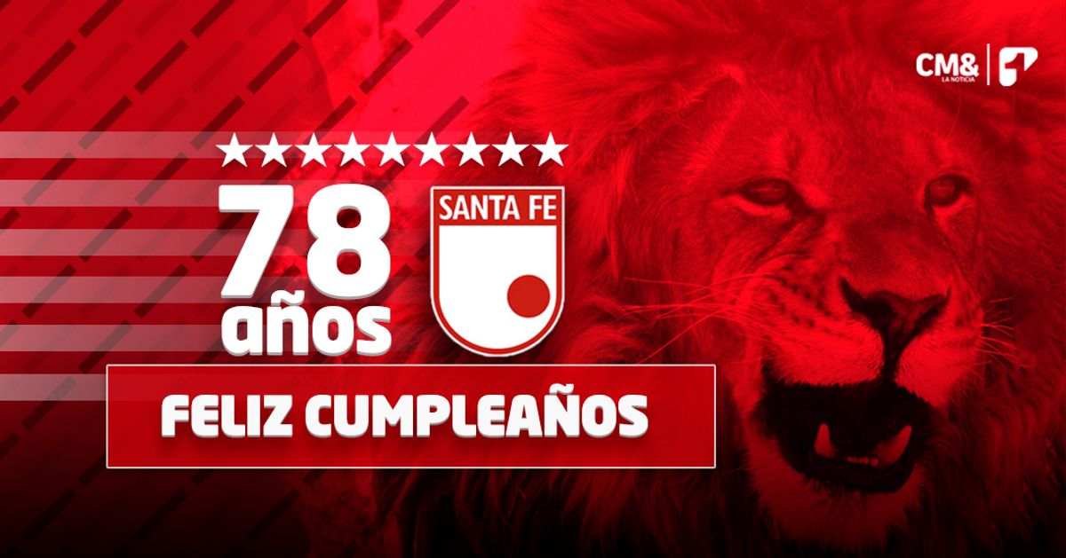 Feliz cumpleaños Independiente Santa Fe