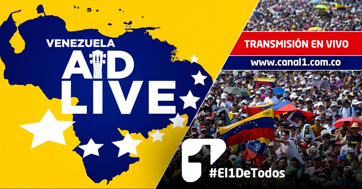 ¡EN VIVO! Así se vive todo el concierto de ‘Venezuela Aid Live’