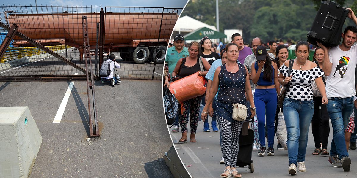 ‘Estamos mal’: venezolanos anhelan llegada de ayuda humanitaria desde Colombia