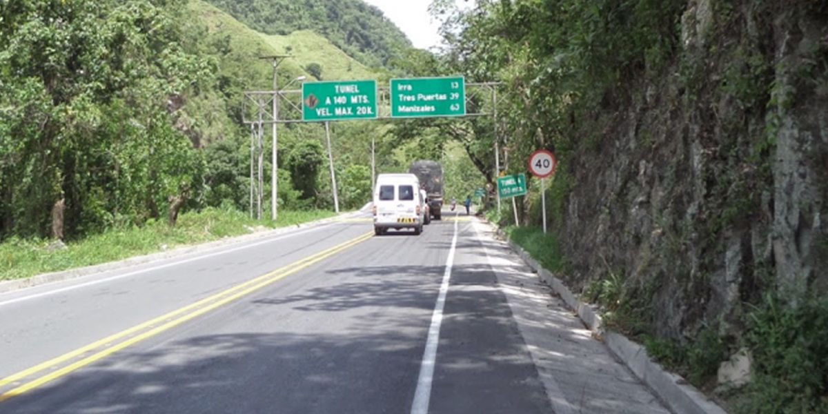 Cierres en la vía Manizales – Medellín
