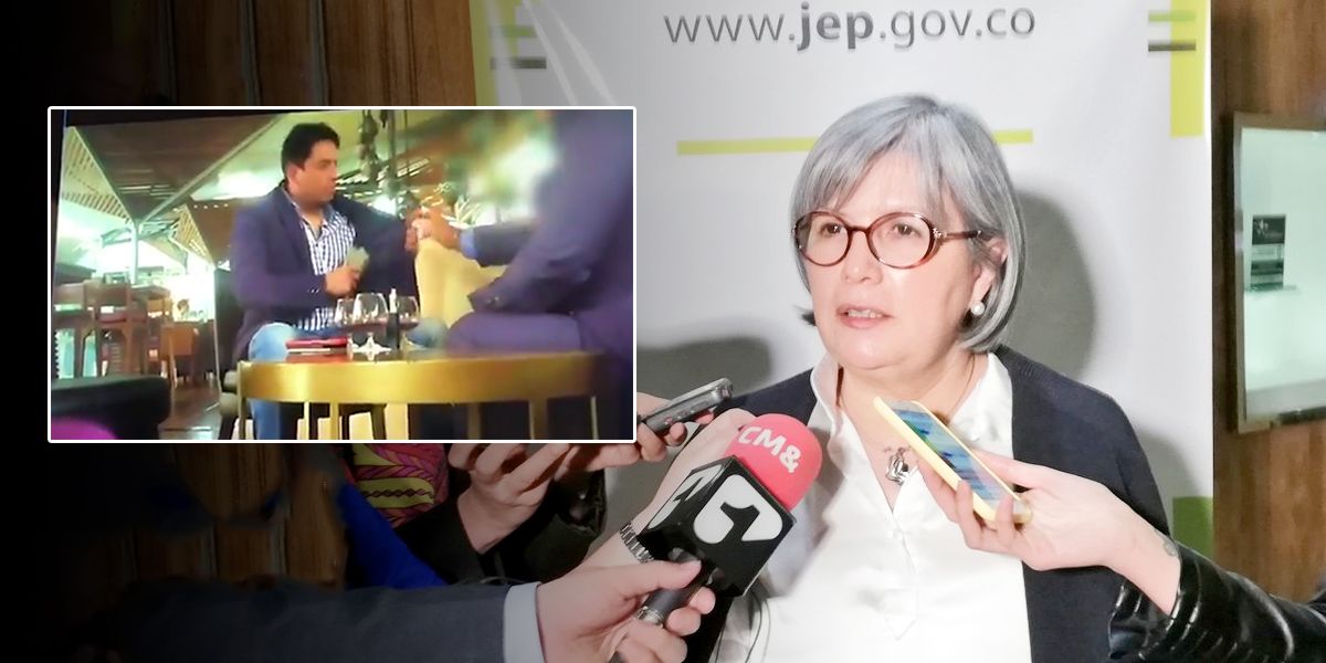 Presidenta de la JEP pide se desvincule a fiscal detenido por soborno