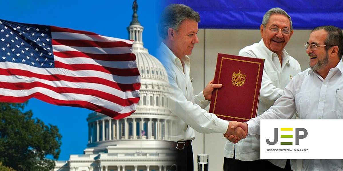 Estados Unidos ratifica apoyo al proceso de paz y a la JEP