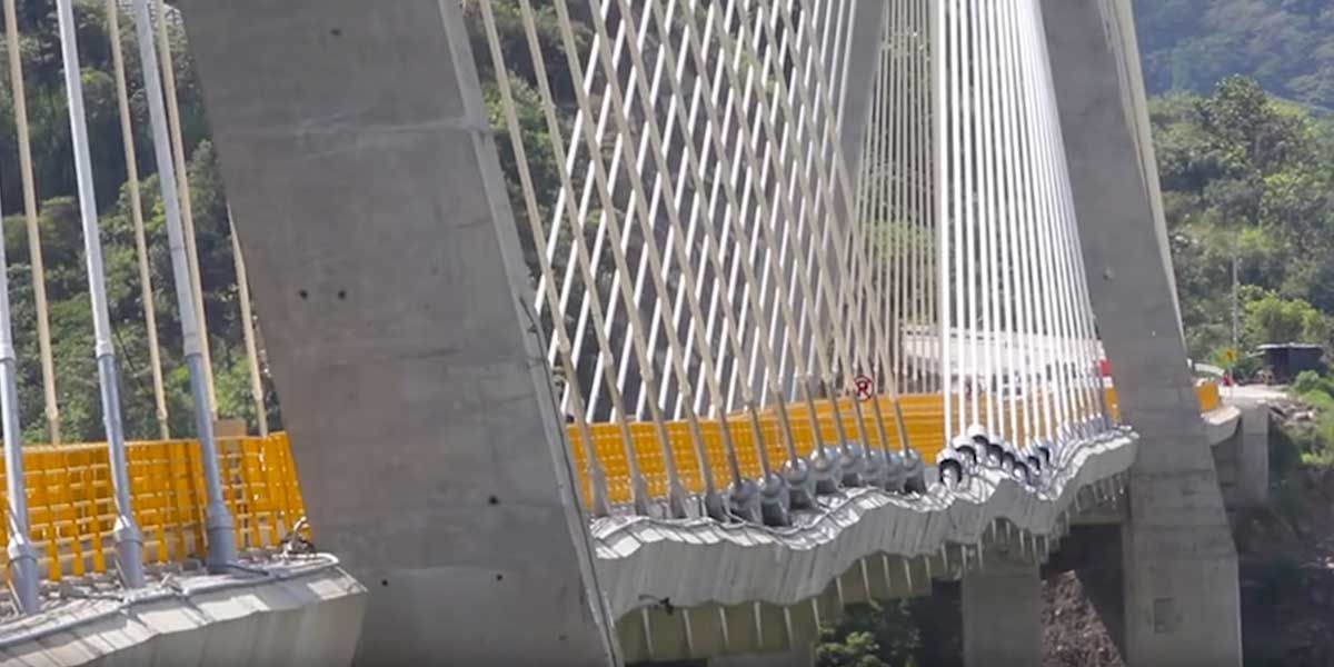 Sociedad Colombiana de Ingenieros advierte sobre fisuras y deformaciones en el puente Hisgaura