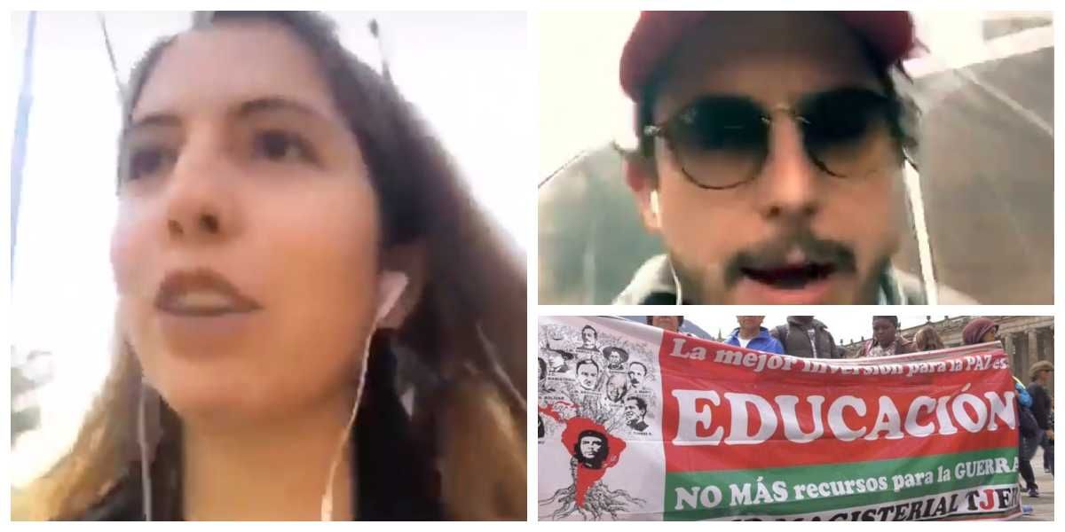 “Estoy en contra de todo lo que huela a izquierda”, Isabella Wills despierta burlas por su video en contra de la marcha de profesores