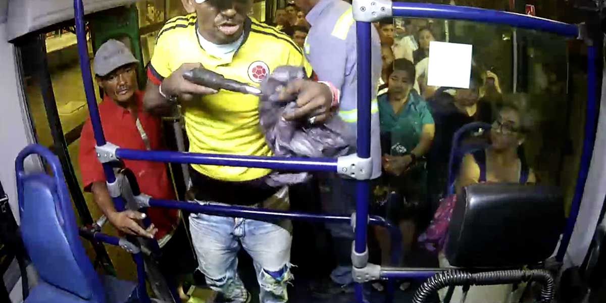 Capturan a alias Chirry, terror del transporte público en Barranquilla