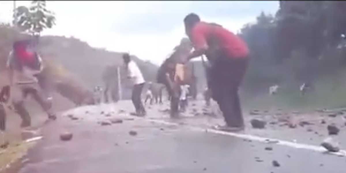 Alteración del orden público en el norte del Cauca; policías fueron atacados  