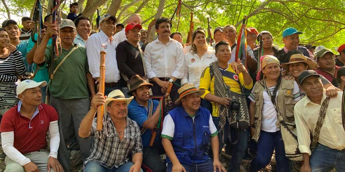Levantan protesta de minga indígena en el Huila