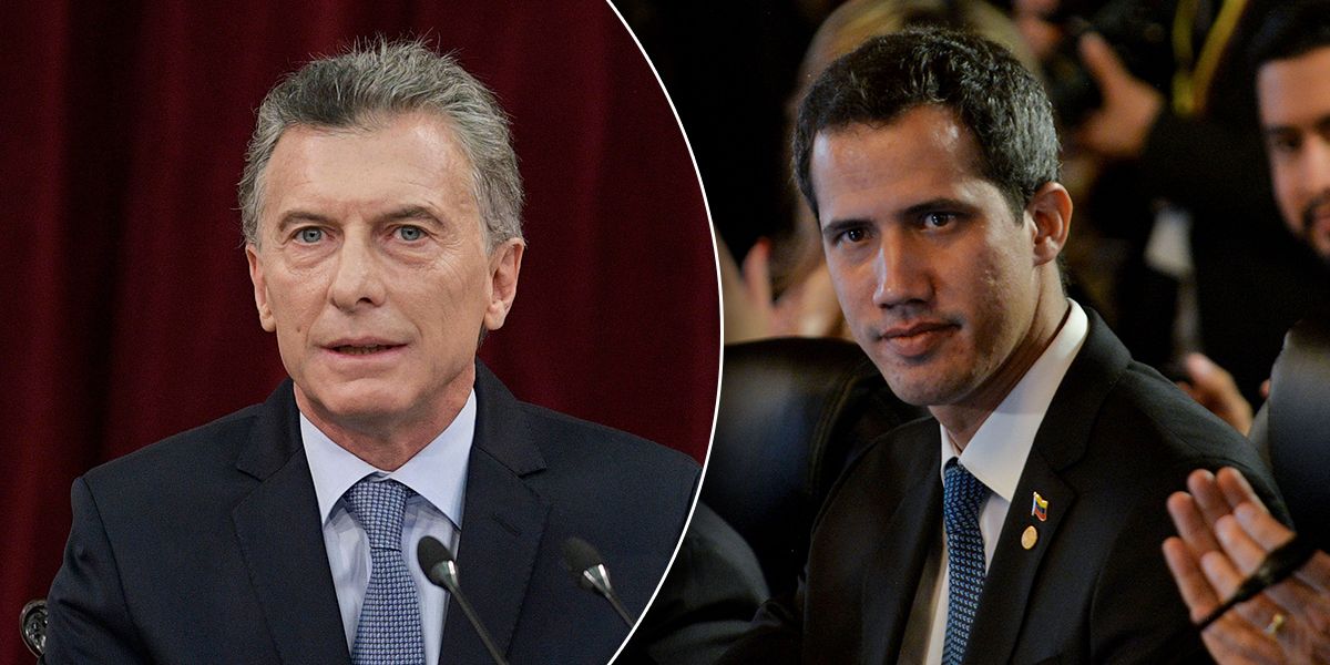 Presidente Macri recibirá esta tarde a Juan Guaidó en Buenos Aires