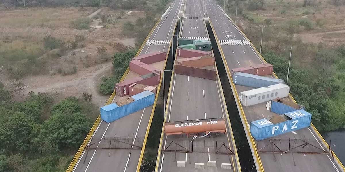 Maduro refuerza el bloqueo de puente fronterizo con Colombia