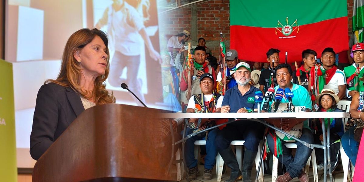 Vicepresidenta pide a indígenas no dejarse llevar por intereses políticos