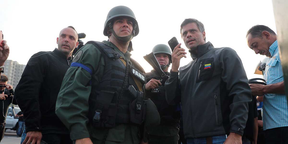 ‘Hay comunicación entre alzados y funcionarios del Gobierno de Maduro’: Leopoldo López