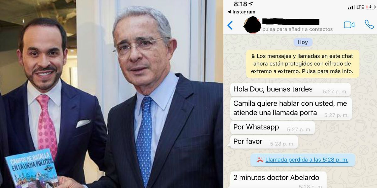 Abelardo De la Espriella reconoce su error al publicar chat de un periodista, quien fue amenazado
