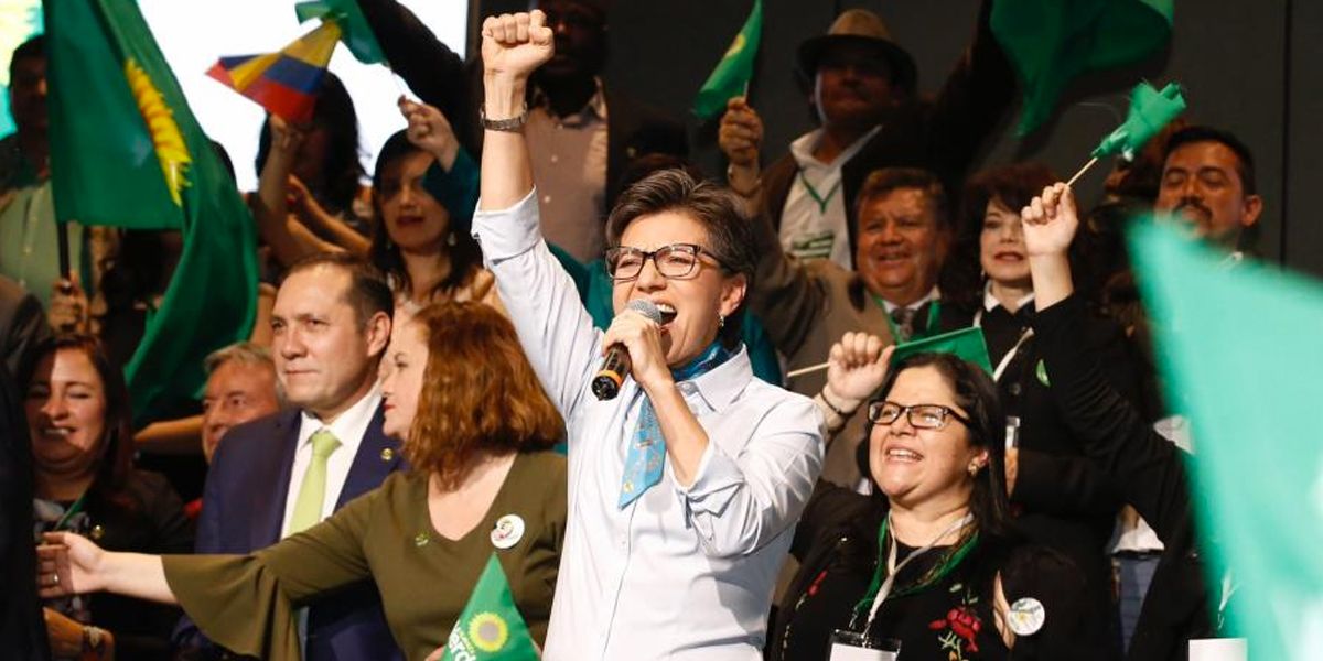 Claudia López ganó encuesta de los verdes para elegir candidato a Alcaldía de Bogotá