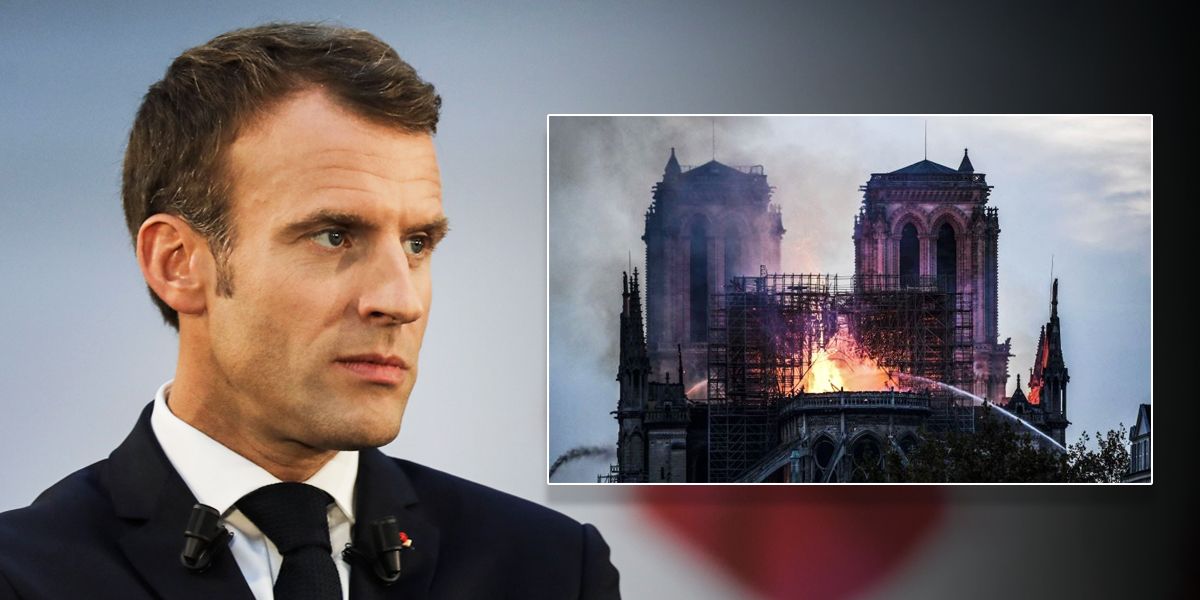 ‘Reconstruiremos Notre Dame’: Macron a los franceses