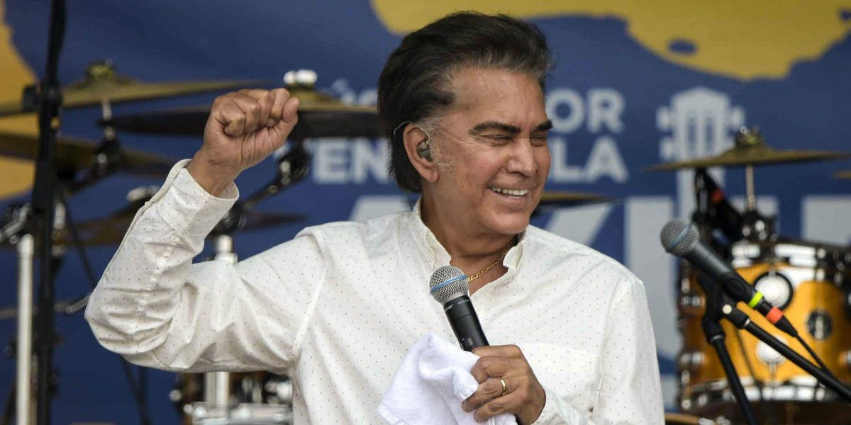 El Cantante “El Puma” Rodríguez quiere aspirar a la presidencia de Venezuela
