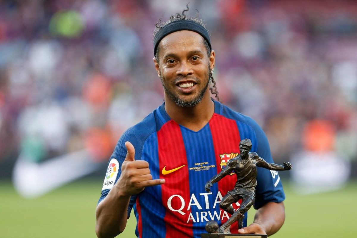 Confirmado el lugar para visita de Ronaldinho a Colombia