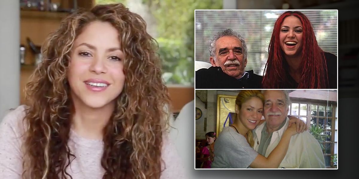 Con emotivo video, Shakira rinde homenaje a Gabo en su quinto aniversario de muerte