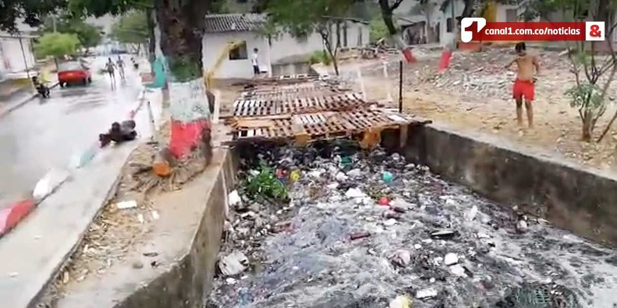 30 viviendas afectadas por fuertes lluvias en Sabanalarga
