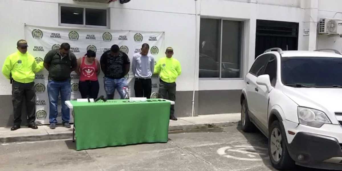 Capturan a presuntos integrantes de oficina de cobro en Valle del Cauca