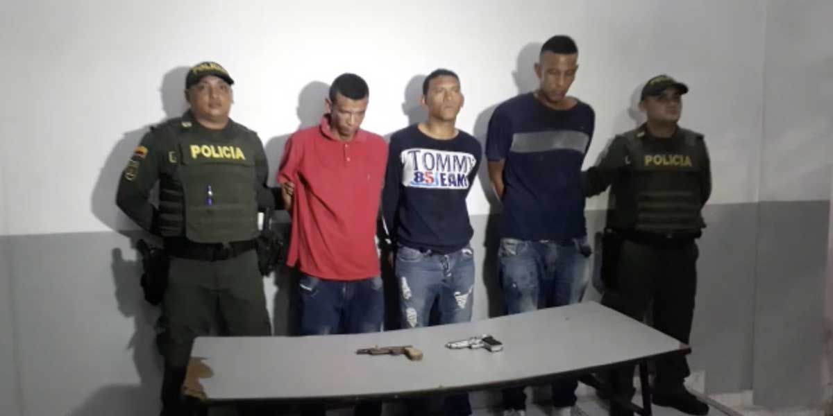 Capturan a tres asaltantes de transporte público en Barranquilla
