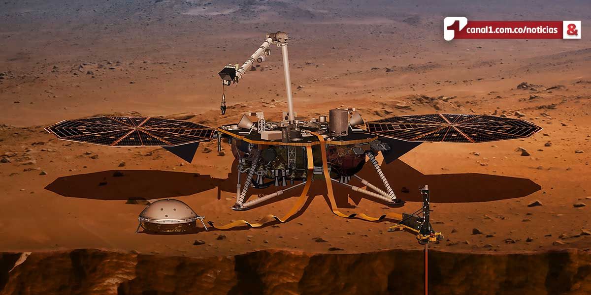 Módulo InSight registra primer ‘aparente sismo’ detectado en Marte
